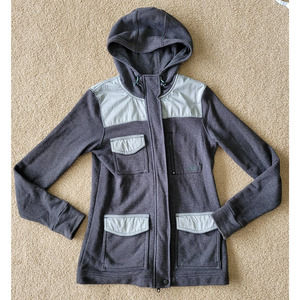Nike‎ 6.0 Dark Gray Utility Zip Up Hoodie. Size S